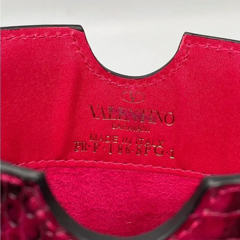 Valentino Garavani Snake Embossed Leather iPad Mini Case
